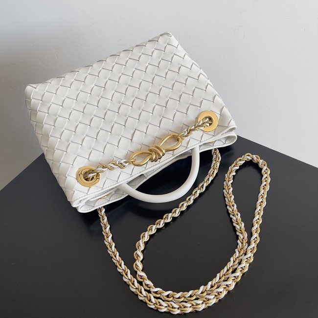 Bottega Veneta Small Andiamo 766014 white