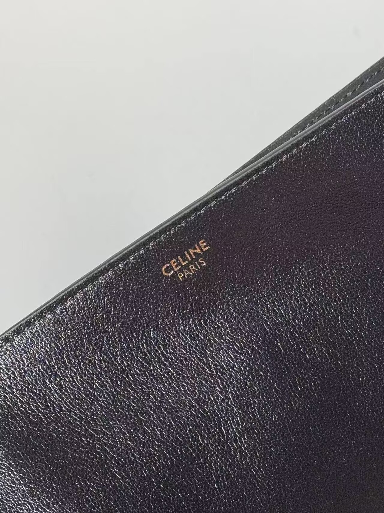CELINE Original Leather Shoulder Bag C63201 Black CELINE Original Leather Shoulder Bag C63201 Black