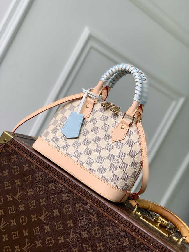 Louis Vuitton NEW Alma BB N40902 Bleu Olympe