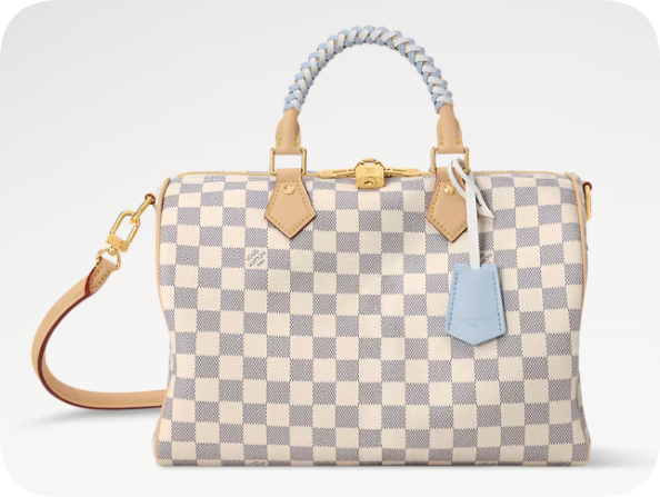 Louis Vuitton NEW Speedy 30 Soft N40908 Bleu Olympe Louis Vuitton NEW Speedy 30 Soft N40908 Bleu Olympe