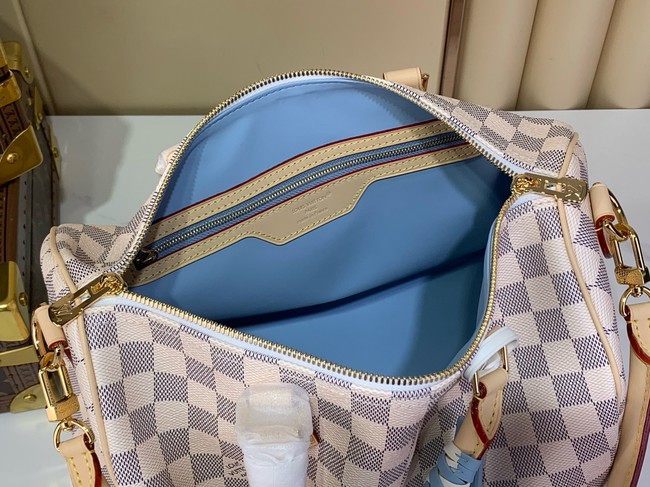 Louis Vuitton NEW Speedy 30 Soft N40908 Bleu Olympe