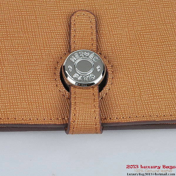 Hermes Dogon Wallet Travel Case H001 Camel Hermes Dogon Wallet Travel Case H001 Camel